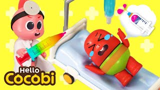 Time For a Shot! Doctor Pretend Play | Cocobi Hospital Stories | Hello Cocobi