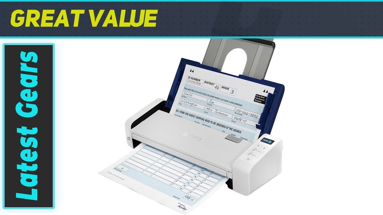 reviewXerox Duplex Portable Document Scanner: Best Portable Scanner for Home and Office