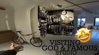 FIXED GEAR | POV RIDE VISIT TO GOD & FAMOUS STUDIO IN NYC