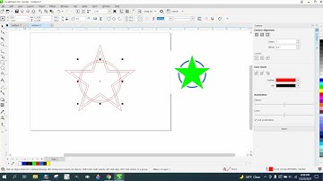 Corel Draw Tips & Tricks Gaps of a circle around a Star
