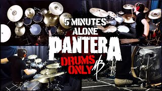 Pantera - 5 Minutes Alone - Drums Only | MBDrums