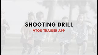 FOOTBALL SHOOTING DRILLS TUTORIAL | Soccer/Football Training Drills | VTON TRAINER APP screenshot 5