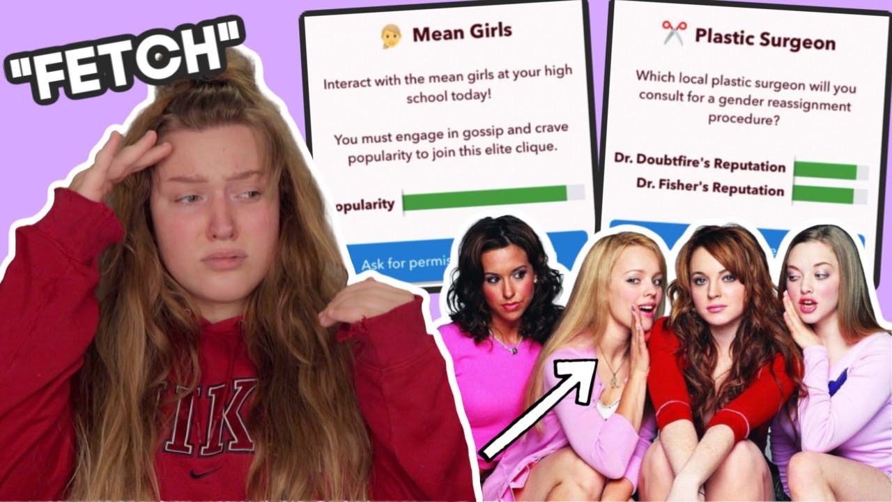 THE OFFICIAL "MEAN GIRLS" BITLIFE CHALLENGE! *MY INNER REGINA