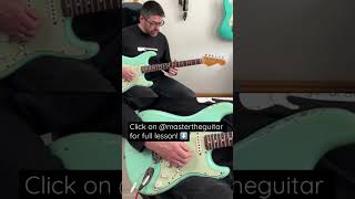 Pentatonic Scale over the ENTIRE fingerboard! #guitarlesson #pentatonicscale #guitar