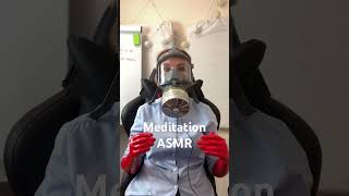 Meditation ASMR in gasmask