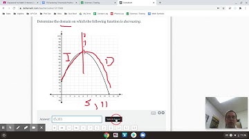 DeltaMath Increasing/Decreasing