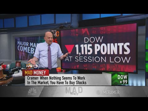 Jim Cramer discusses Monday’s remarkable market comeback and need for investment discipline – CNBC Television