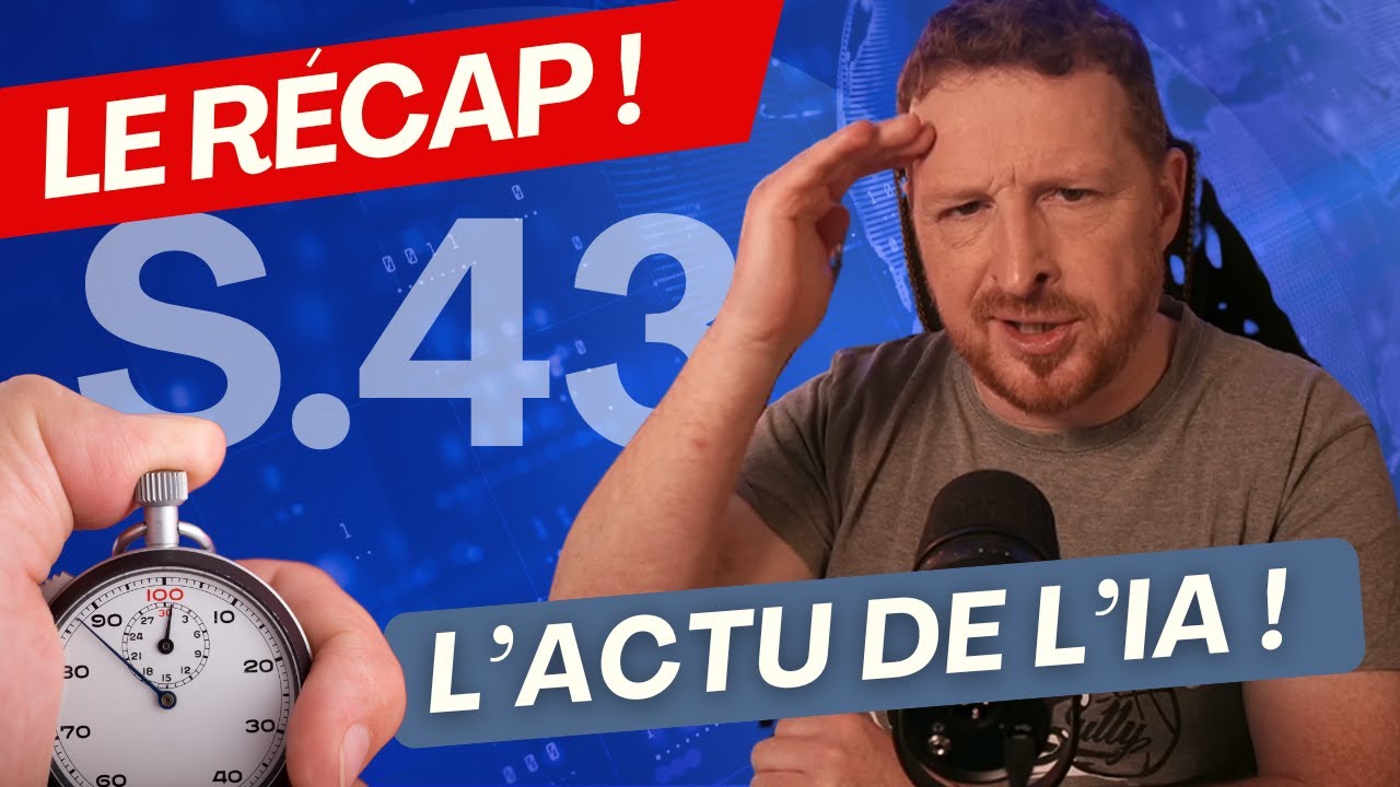 10 infos IA qu'il ne fallait pas manquer cette semaine