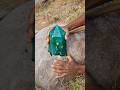 I Was SHOCKED Mysterious Green Crystal Tower Found Inside Massive Volcanic Rock 