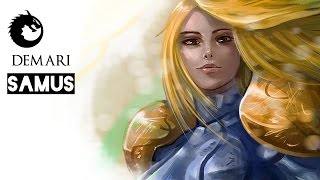 samus aran speedpaint fanart