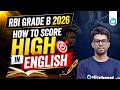 RBI Grade B 2026 | How To Score High In English