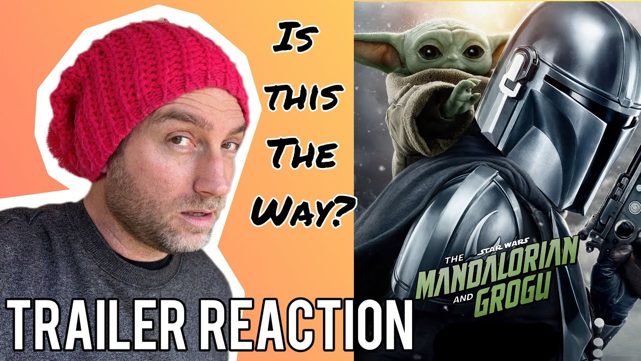 THE MANDALORIAN AND GROGU | Star Wars Trailer REACTION