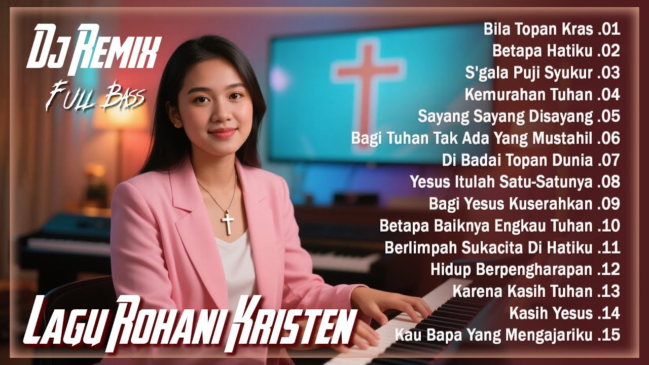 DJ Remix Lagu Rohani Kristen Terbaik Dan Terpopuler ❤️ DJ Rohani Paling Dasyat ❤️ Penyemangat Hidup