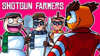 ⛄ Shotgun Farmers Смешные моменты (перевод) - АРМИЯ СНЕГОВИКОВ