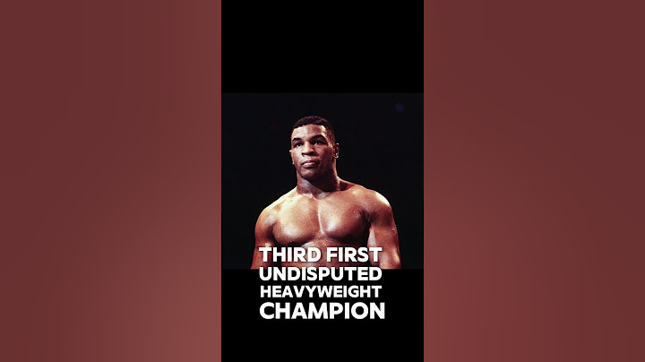 Five Incredible Facts About Mike Tyson
