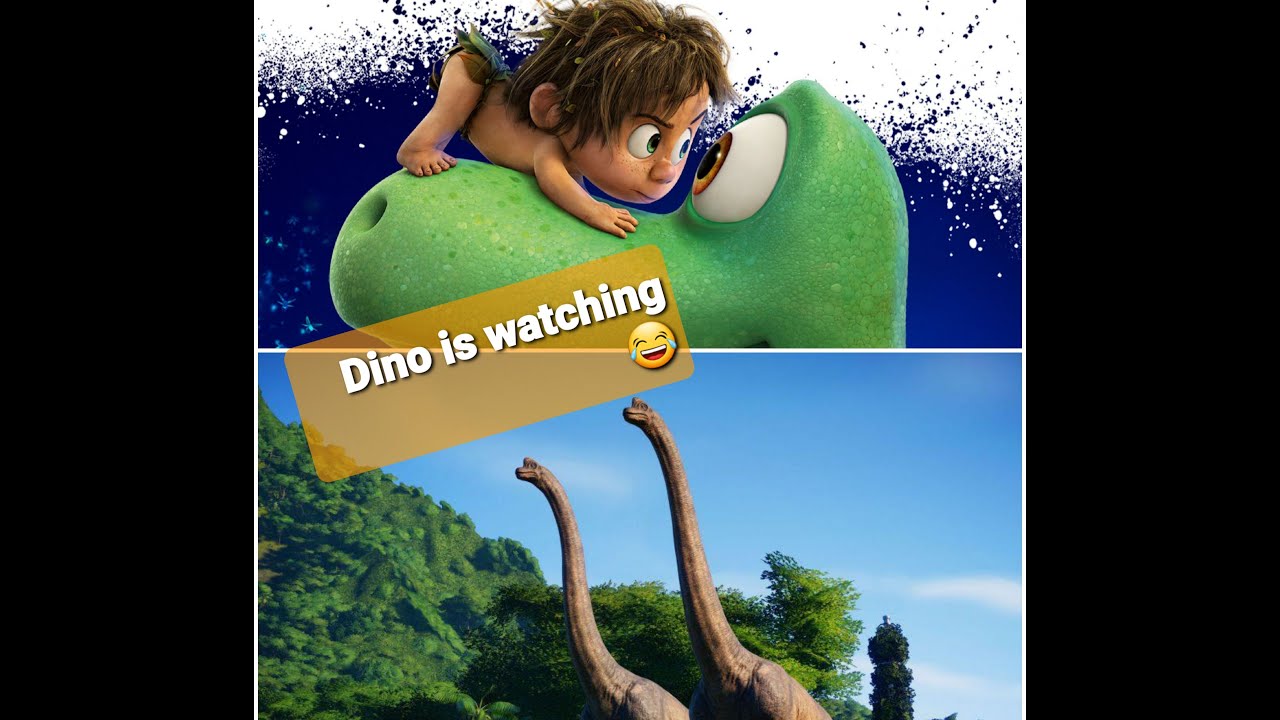 Dinosaur Watching The Good Dinosaur | Funny Creations | Wizard Gags