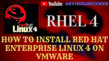 How To Install RedHat Enterprise Linux 4 On VMware