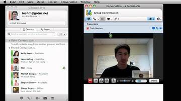 Microsoft Lync 2010 - Mac LYNC Meetings 1280x720