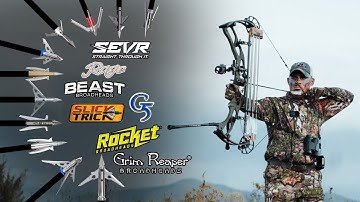 ECHTE BROADHEADTEST (20+ Killshots - 12 mechanische broadheads)