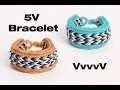 VvvvV - 5V Bracelet - 10 Pin Flat Fishtail - Advanced Rainbow Loom Tutorial