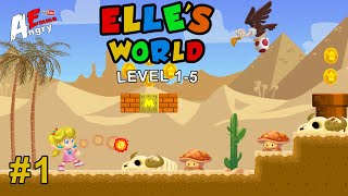 Super Elle's World - Gameplay #1 Level 1-5 (Android) screenshot 3
