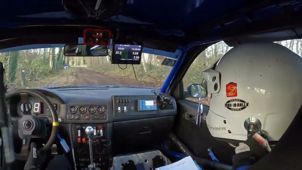 ONBOARD Berkelland rally 2025 - Kp Eibergen (uitgevallen intercom)