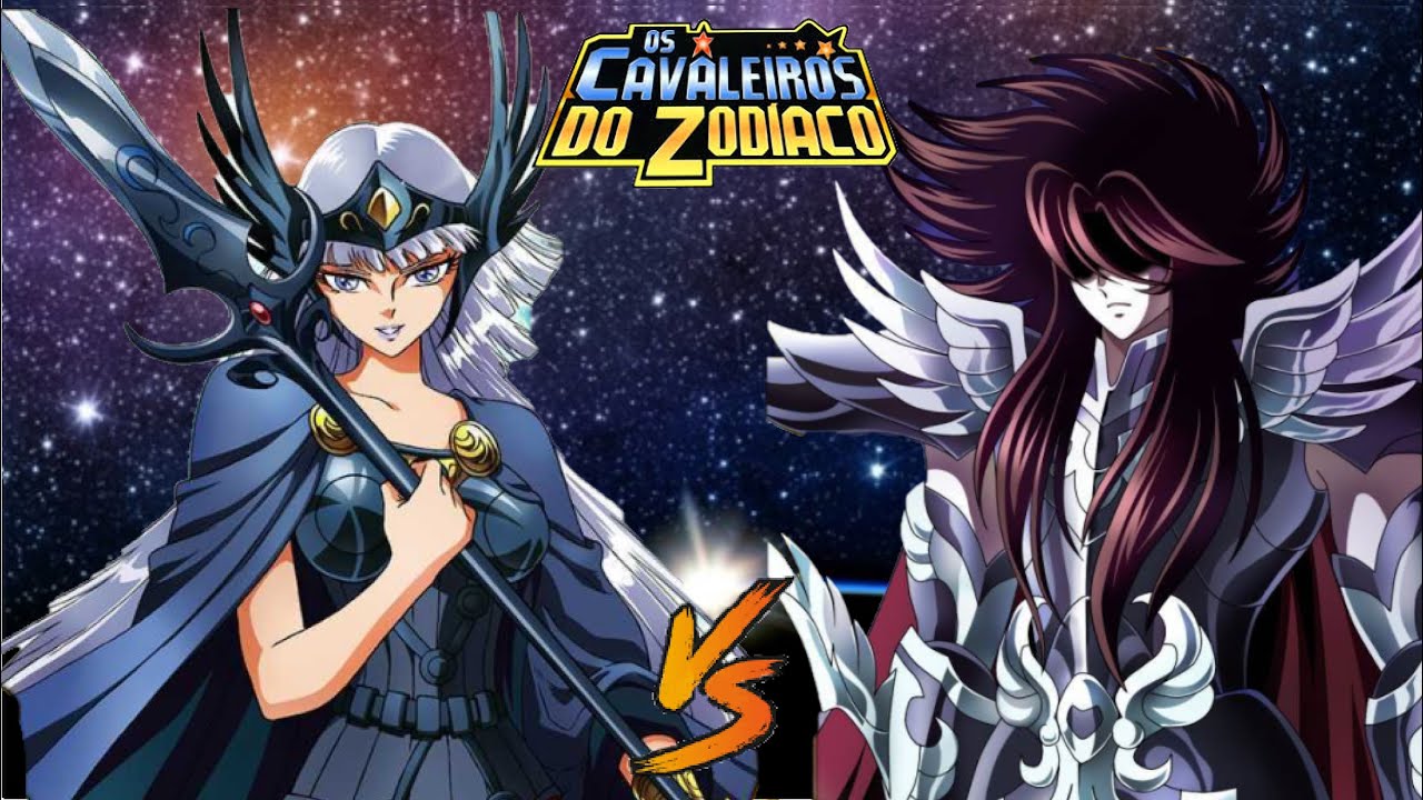 Hilda de Polaris vs Hades Deus do Submundo -  - Os Cavaleiros do Zodíaco Alma dos Soldados