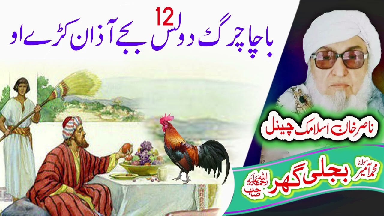 باچا چرګ   Molana Bijligar   رحمۃاللہ علیہ