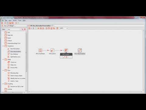 AutomationEdge for Dummies: Row Normaliser Denormaliser (With Subtitle)