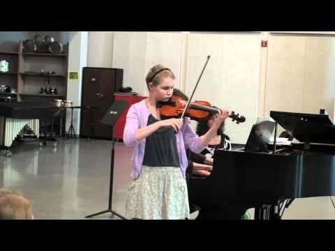 Lentz McNeill Violin Recital 5/19/12