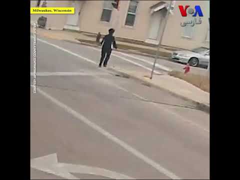 نجات دختر یک ساله قبل از ورود به اتوبان