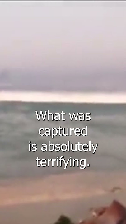 Terrifying real footage of the Palu Tsunami!