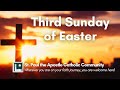 3rd sunday of easter  930 am mass april 14th  2024