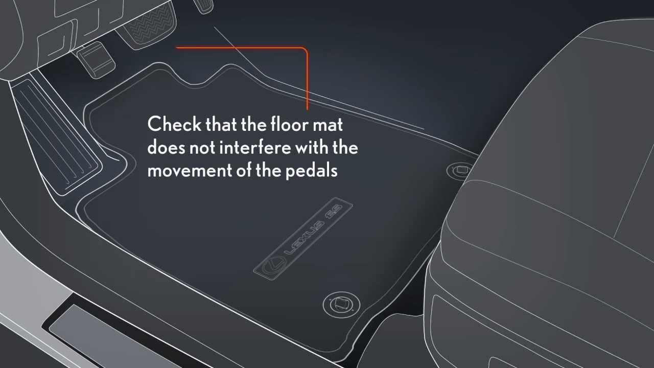 2013 Lexus Driver S Floor Mat Installation Youtube