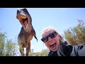 Dinosaurs In The Desert | Trucking Vlog - COOLEST ADVENTURE YET!