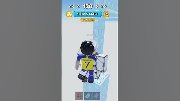 How to do first part stage 130 impossible obby #roblox #obbyplaying