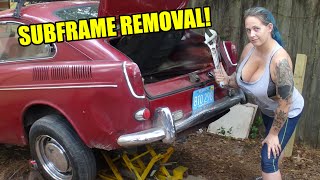 VW Type-3 Subframe Removal - IRS UPGRADE PART 1