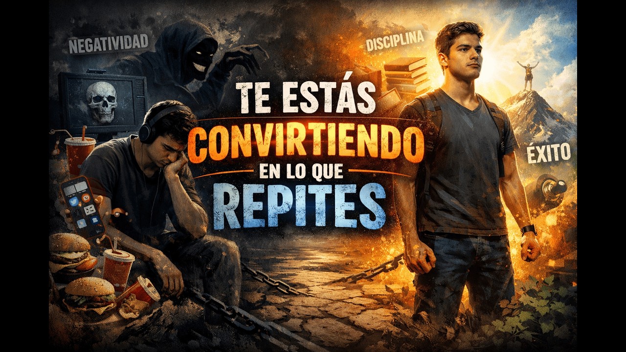 TE ESTÁS CONVIRTIENDO EN LO QUE REPITES | MENTALIDAD INQUEBRANTABLE
