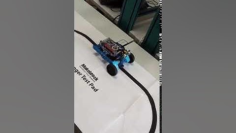 Makeblock MBots: Dashing RAPTOR (The Line Follower + Buzzer)