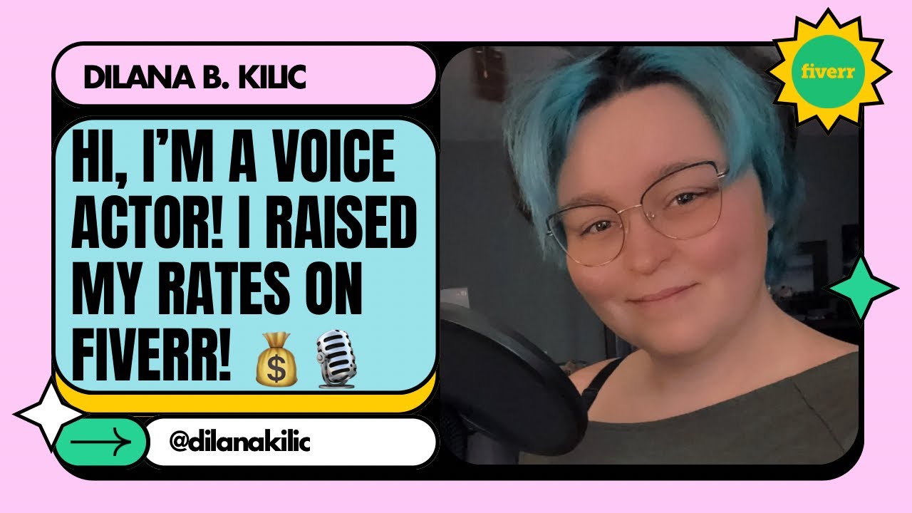 Growing as a Voice Actor on Fiverr! 🎙️