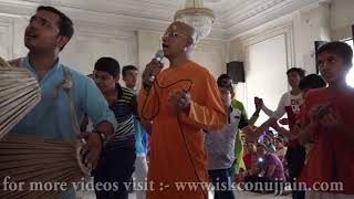 Kirtan with Bhakti Prema Swami Maharaj May 2018 ISKCON Ujjain
