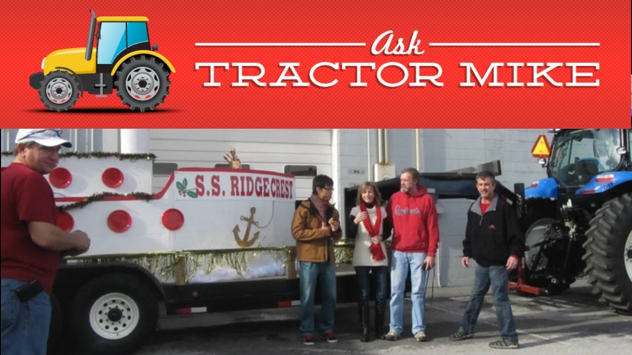 A Potential Tractor Christmas Parade Disaster Avoided YouTube