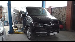 Замена клапана EGR на VW Transporter T6 Фольксваген Транспортер 2,0 TDI 2017 1часть