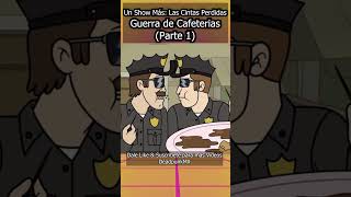 🍩Guerra de cafeterías☕(Parte 1) #unshowmas #shot #shots #shorts #short #cartoon #resumen #series #HD