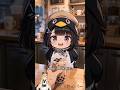 Milktea 🧋 #shorts #gugugaga #milktea #pearl #endministrator #penguin #ai #chibi #milkteashop