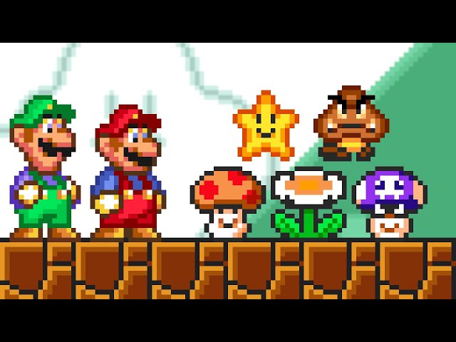 Super Mario Bros. All-Stars Original Vs. Redrawn