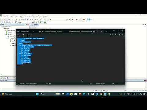 Keil Software Tutorial: Writing, Building and Executing an ARM Microprocessor Program