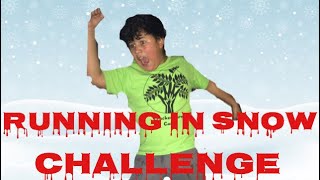 Running in snow challenge