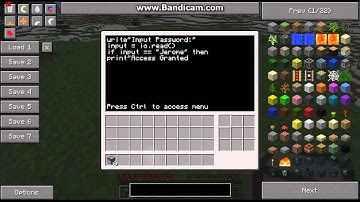 Tekkit/Computer Craft - Password Protected Computer