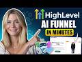GoHighLevel Funnel AI: Generate a High-Converting Funnel in Minutes